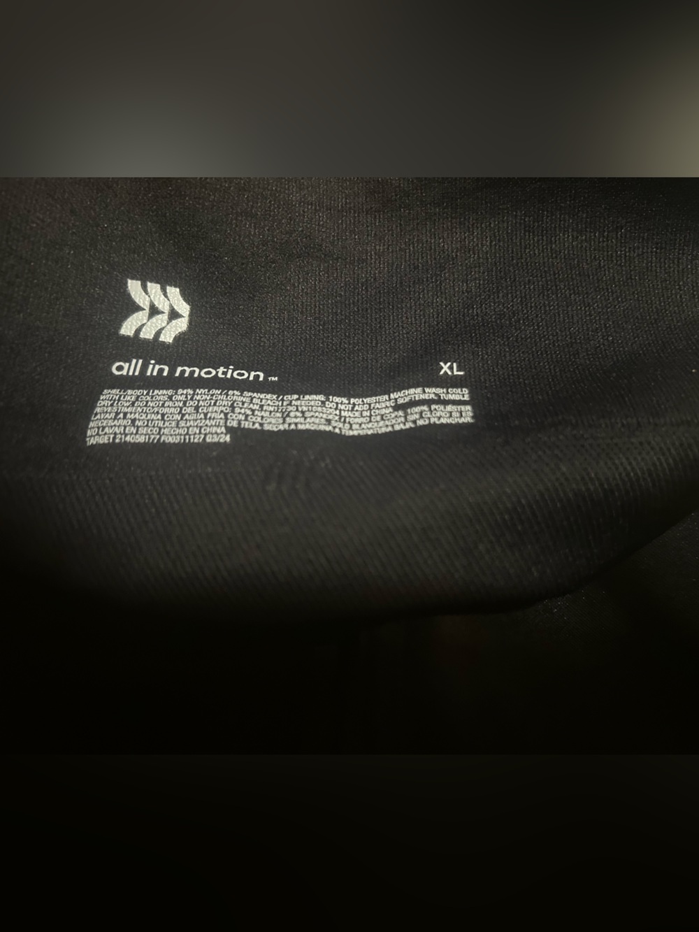 All In Motion Medium Support Sports Bra - Picture 3 of 7